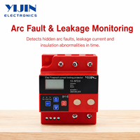 YIJIN YJ-AFD3/63 AC 230V 2P 4P 63A Disjoncteur différentiel (RCBO) de protection électrique contre les surintensités, les surtensions, les sous-tensions, les fuites et les arcs électriques