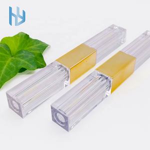 Venta caliente logotipo personalizado envase cosmético doble cara lápiz labial tubo aplicador brillo <span class=keywords><strong>de</strong></span> <span class=keywords><strong>labios</strong></span> tubos - Product Image 1