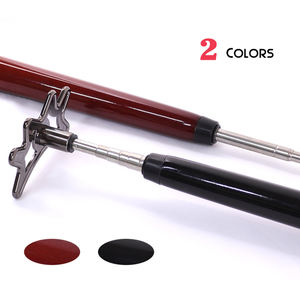 <span class=keywords><strong>Support</strong></span> de queue de billard télescopique en acier inoxydable de haute qualité avec manche en <span class=keywords><strong>bois</strong></span> Extension optimale pour les joueurs de billard - Product Image 2