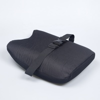 Coussin de soutien lombaire ergonomique en mousse à mémoire de forme rafraîchissante, coussin orthopédique pour siège de bureau, voiture, fauteuil inclinable, confort optimal
