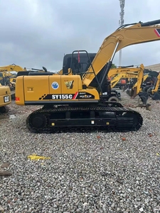 Excavadora Sany Sy155C Excavadora de orugas Sany Fabricante Excavadora usada Sany con precio barato para la construcción a la venta - Product Image 2