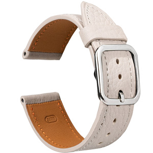 Correa de Reloj de Repuesto de Estilo Minimalista <span class=keywords><strong>para</strong></span> Hombre y <span class=keywords><strong>Mujer</strong></span>, Correa de Cuero Genuino Compatible con <span class=keywords><strong>Relojes</strong></span> Inteligentes Tradicionales - Product Image 1