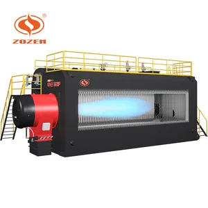 Qualified Entity Factory Industrial gas biogas diesel Steam Boilers Using For Heat Supplying