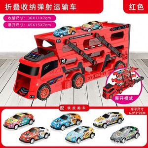 Juguetes para Niños, Pista Extra Grande de Aleación, Mini Coche de Ingeniería, Camión Contenedor Plegable, <span class=keywords><strong>Regalo</strong></span> de Cumpleaños para <span class=keywords><strong>Niño</strong></span> - Product Image 6