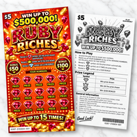 Cartes de loterie à gratter personnalisées imprimées sur papier, billets de jeu à gain immédiat avec panneau à gratter coloré, emballage en rouleau