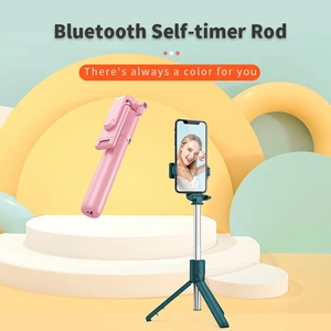 Atacado telescópico mini tripé suporte flexível selfie stick para o telefone móvel com controle remoto do <span class=keywords><strong>bluetooth</strong></span> - Product Image 2