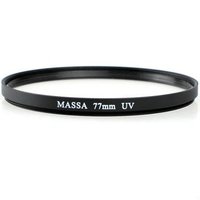 Accessoires pour appareil photo numérique Massa UV, OEM personnalisable, alliage d'aluminium usiné CNC, verre optique, filtre pour appareil photo reflex numérique 37 mm, noir