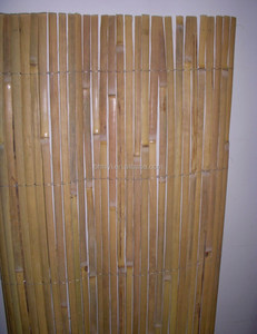 Gran oferta 100% valla de pantalla de privacidad de bambú Natural <span class=keywords><strong>palos</strong></span> de madera resistentes a la intemperie para balcón jardín pérgola protección contra el viento - Product Image 1