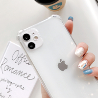 Coque transparente en TPU de haute qualité pour Iphones 15 Coque arrière transparente antichoc pour Iphone 7 7S 8 8S X XR 11 12 13 14 15 pro