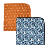 Couvertures en mousseline de bambou pour bébé Couverture d'emmaillotage en mousseline pour nouveau-né Couverture durable pour enfants Personnaliser l'emmaillotage pour bébé