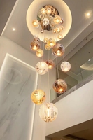 Lámpara Colgante Moderna de Cristal con 3 Bombillas, Iluminación Blanca Neutra, Altura Ajustable, Acabado Cromado, Fácil Instalación