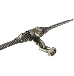 Abrazadera de tensión preformada helicoidal de extremo muerto para cable de aleación de aluminio o acero revestido de aluminio para OPGW ADSS - Product Image 5