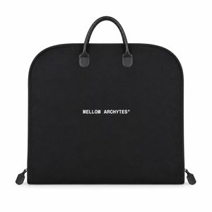 Sac de transport de luxe en toile pour vêtements, housse anti-poussière zippée portable grande capacité pour costumes, voyages d'affaires, mariages et vestes de cérémonie - Product Image 1