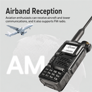Quansheng UvK5 UV-K5 Radio Portátil de Tres Bandas 5W Vox, Walkie Talkie de Largo Alcance de Doble Banda FM para Radioaficionados - Product Image 3