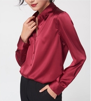 Chemise Charmeuse en soie élégante et douce pour femme