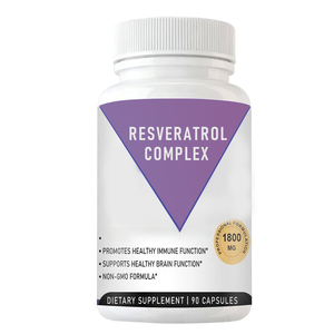 Capsules de resvératrol 1800 mg, complément alimentaire à base de plantes, COMPLEXE DE RESVÉRATROL sain - Product Image 1
