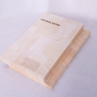 industrial grade structural sandwich material balsa wood panels balsa wood board timber blocks for ship wind energy vehicles