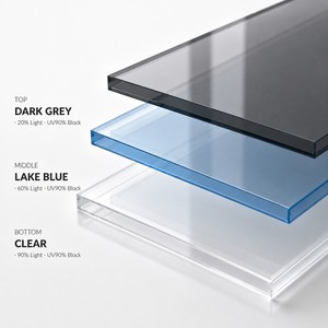 Abri de stationnement pour <span class=keywords><strong>2</strong></span> <span class=keywords><strong>voitures</strong></span> Angye, moderne et luxueux, personnalisé pour villa, avec toit <span class=keywords><strong>en</strong></span> aluminium thermolaqué et auvent imperméable - Product Image 4
