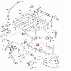 Para Volkswagen Jetta GTI Mk5 Audi A4 B6 B7 A3 Válvula Solenóide Vasilha de Carbono 06F133781L Peças do Motor - Product Image 6