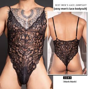 Nueva Lencería Sexy para Hombre con Encaje, Estilo Europeo y Americano, Comercio Exterior Transfronterizo, Nylon, Transparente, Fina, para Travestis - Product Image 6