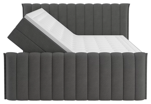 Letto Moderno Europeo in Velluto, Design <span class=keywords><strong>Salvaspazio</strong></span> a Due Cassetti, Arredamento di Lusso per Camera da Letto Personalizzato OEM/ODM per Grossisti - Product Image 3