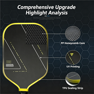 Paleta de Pickleball con Superficie de Carbono por Fricción, Venta al Por Mayor de Fábrica, Aprobada por USA Pickleball, para Jugadores Avanzados, Ligera y de Alta Potencia - Product Image 5