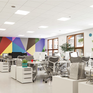 Panel de Luz LED Comercial <span class=keywords><strong>Philips</strong></span> RC048B+ G2 Retroiluminado 60x60 30x120 Iluminación para Oficina, Escuela y Hospital 130lm/W Alta Eficiencia - Product Image 6