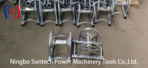 Hợp kim nhôm ròng rọc cáp ròng rọc khối con lăn con lăn mặt đất loại thẳng hiệu suất tốt chống ăn mòn OEM - Product Image 5