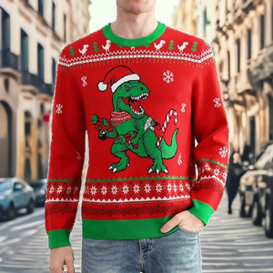 Men's Acrylic Anti-Wrinkle Anti-shrink Autumn Pullover <b>Sweater</b> Zipper Closure Front Logo Embossed Cable Knit <b>Turtle</b> <b>Neck</b> - Product Image 2