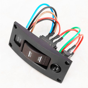 مؤشر LED مدمج منخفض التكلفة 3-موقف تحكم و 20A <span class=keywords><strong>12V</strong></span>/24V للقوارب الصغيرة - Product Image 3