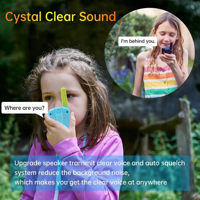New Walkie Talkie for Kids Toy Cartoons Educational Children Walkie-talkie Two Way Radio Mini Walkie Talkie for Kids