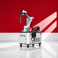 Robot de soudage collaboratif avec ports de communication industriels pour machines à souder, armoires de commande et systèmes