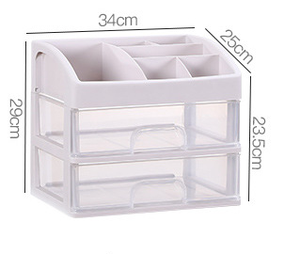 Khuyến Mại Trong Suốt Máy Tính Để Bàn Ngăn Kéo Nhựa Mỹ Phẩm Pha Lê Trang Điểm Tổ Chức Lưu Trữ Hộp - Product Image 4