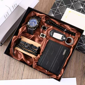 IStapromo Regalos para Hombre, Set de <span class=keywords><strong>Regalo</strong></span> con Reloj y Cartera, Paquete de Lujo Exquisito, <span class=keywords><strong>Regalo</strong></span> de Cumpleaños, Festival, Negocios, para <span class=keywords><strong>Padre</strong></span>, Novio - Product Image 2