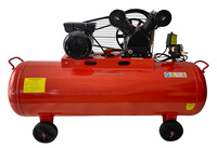 3HP 2.2kw Compresseur d'air à piston 70L réservoir Entraînement par courroie Moteur en cuivre Prix d'usine Offre Spéciale Forte qualité OEM ODM 0.25m ³/min