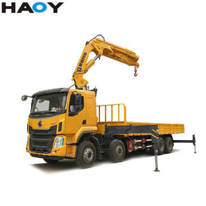 Nueva Grúa Plegable de 16 Toneladas con Sistema de Control Remoto Proporcional y Pluma Articulada Montada en Camión - Product Image 1