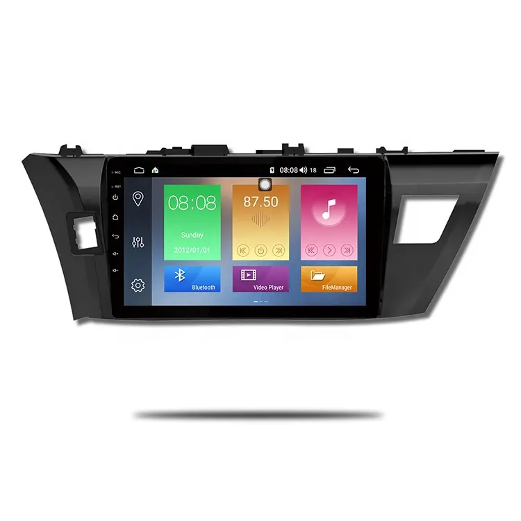 2020 IOKONE Auto Multimedia GPS Navigation Android 9.0 Auto DVD-Player für Toyota Corolla 2014 2015 2016