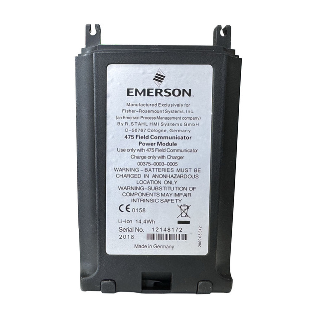 Original Emerson Hart and Foundation Fieldbus Protocol 475 Field Communicator Battery