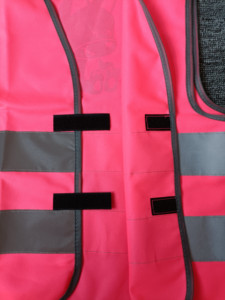 Chaleco de seguridad para niños, color rosa - Product Image 4