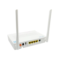Dual band XPON ONU PT939 1GE + 3FE + 2.4G/5G dengan 4 antena harga pabrik ONT ftth