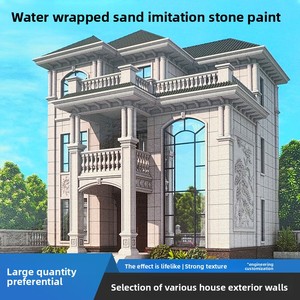 Su geçirmez mermer etkisi sıvı zemin boya kaplama akrilik bazlı granit yapay taş sprey uygulama yöntemi - Product Image 6