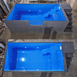 Piscinas rectangulares personalizadas para exteriores, piscina elevada de fibra de vidrio, contenedor portátil, piscina infantil para la familia - Product Image 5