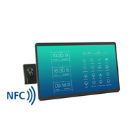 Tablette industrielle tactile interactive de 24 pouces à montage mural avec panneau Win Android 12 Nfc Poe Tablette avec écran tactile LCD