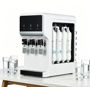 Distributeur d'eau de comptoir POU pour usine chinoise |   Chauffage et refroidissement instantanés, design coréen, fourniture OEM personnalisée B2B - Product Image 4