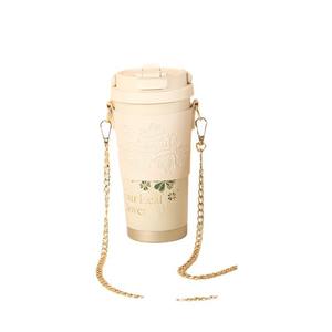 Mug à café isotherme Flowers Bloom avec sangle en chaîne pour les voyages et les activités sportives - Product Image 2