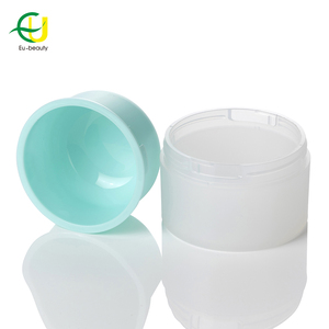 EU-Beauty Venta al por mayor <span class=keywords><strong>de</strong></span> doble pared 100g Coloful Pp Jar Color personalizado Cuidado <span class=keywords><strong>DE</strong></span> LA PIEL Crema Tarro con tapa interior - Product Image 3