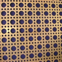 Tôle d'acier inoxydable à trous multiples Tôle d'acier inoxydable Panneau à trous perforés Maille métallique perforée