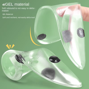 Solette Ortopediche in Gel con Supporto <span class=keywords><strong>per</strong></span> Arco Plantare, Assorbimento degli Urti, Riduzione della Pressione, Comfort <span class=keywords><strong>per</strong></span> Tutto il Giorno, Traspiranti e Antiscivolo - Product Image 5