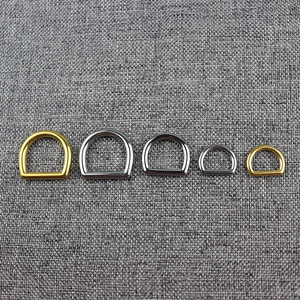 D Ring Buckle 2x2Cm Stainless Steel Gold Silver For Bags Backpacks Clothing Hardware Accessories - Product Image 2