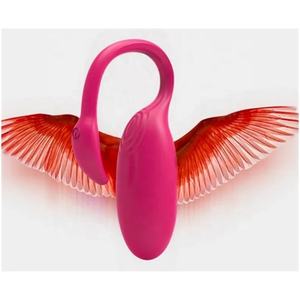 <span class=keywords><strong>Vibrador</strong></span> Inteligente con Control por Aplicación, Recargable, Inalámbrico, con Forma de Flamenco, para Hombres, Mujeres y Parejas - Product Image 5